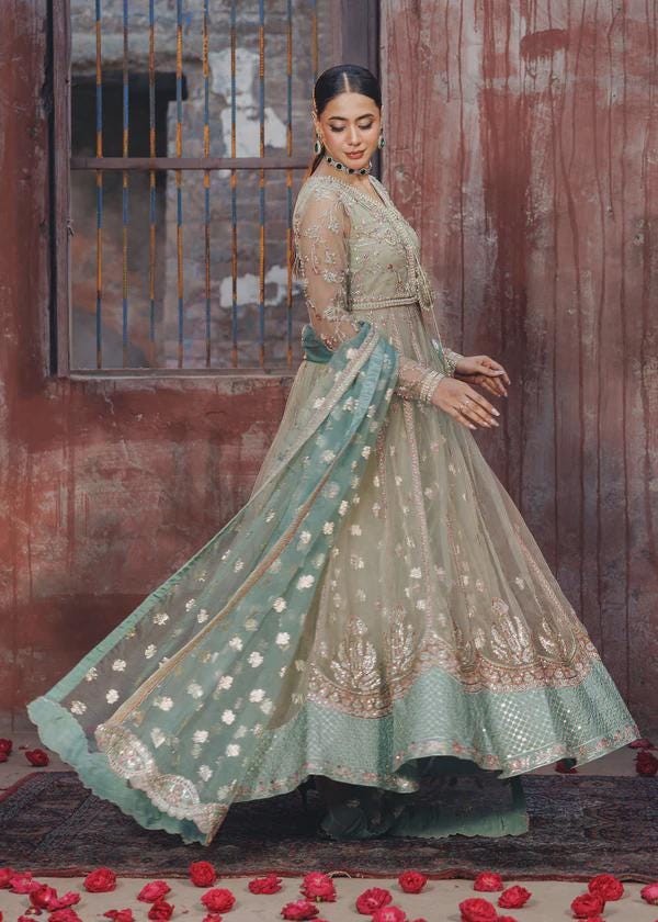 Teal Pistachio Green Maxi Dress 3-piece Pakistani Outfit - Etsy Israel Teal Pistachio Green Maxi Dress 3-piece Pakistani Outfit - Etsy Israel