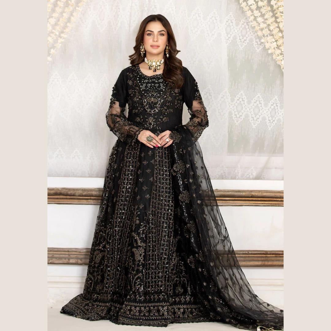 chinese dress ladies Buy Scarza Black Maxi Dress Online in India