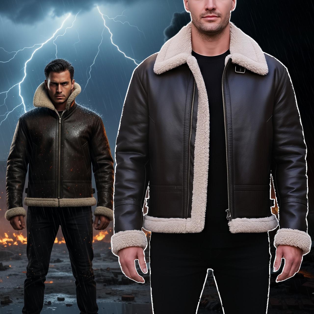 Leon Kennedy Resident Evil 6 Inspired Leather Jacket, Re4 Bomber