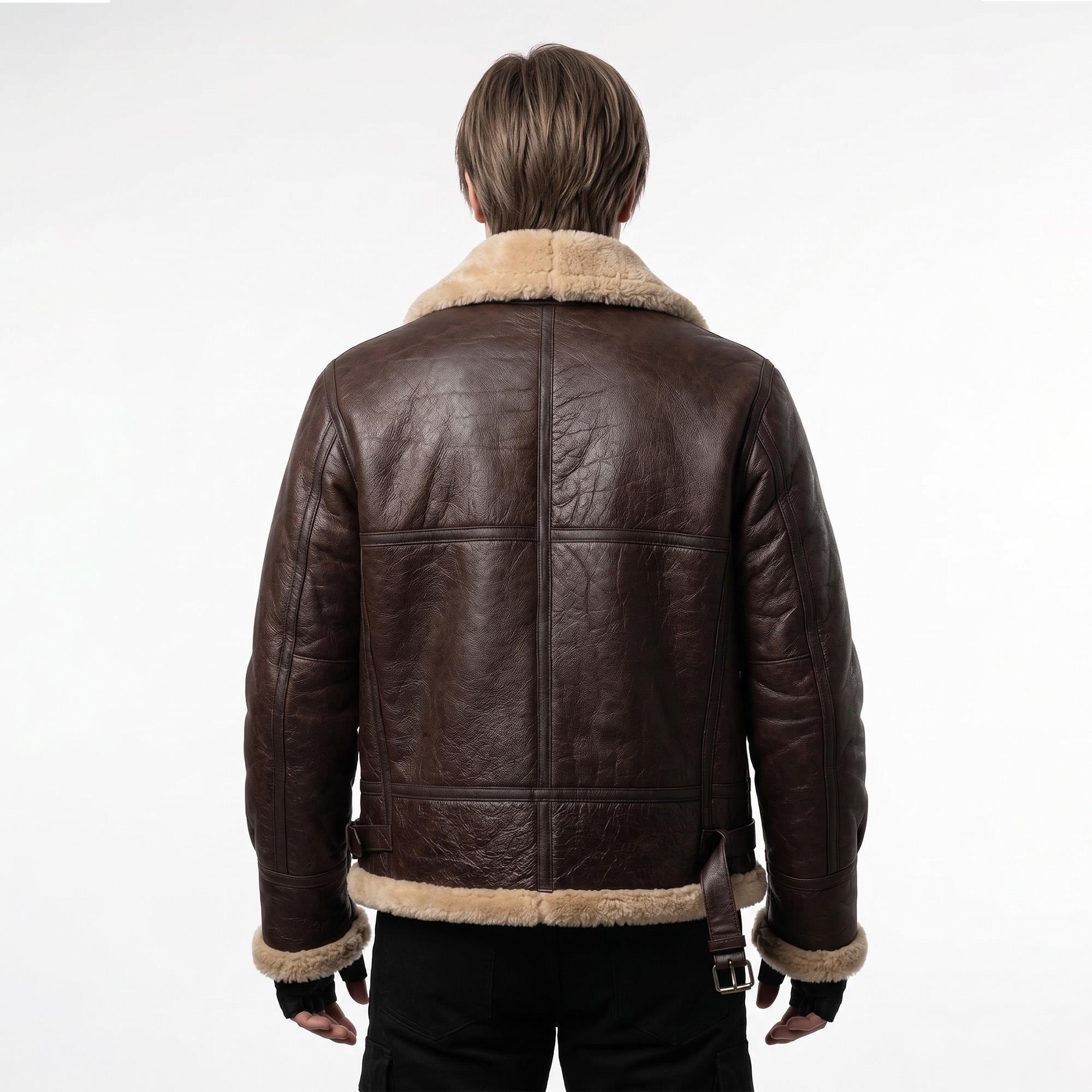 Buy Leon Kennedy Resident Evil 4 Inspired Leather Jacket, Re4