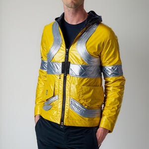 Yellow Cosplay Jacket, Cyberpunk Jacket, David Martinez