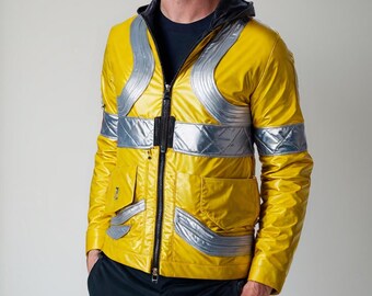 Diventa Un Ribelle Di Night City Con Questa Felpa Con Cappuccio! Giacca Cosplay Ispirata A David Martinez, Perfetta Per Fan Del Gioco E Amanti Dello Stile Cyberpunk.