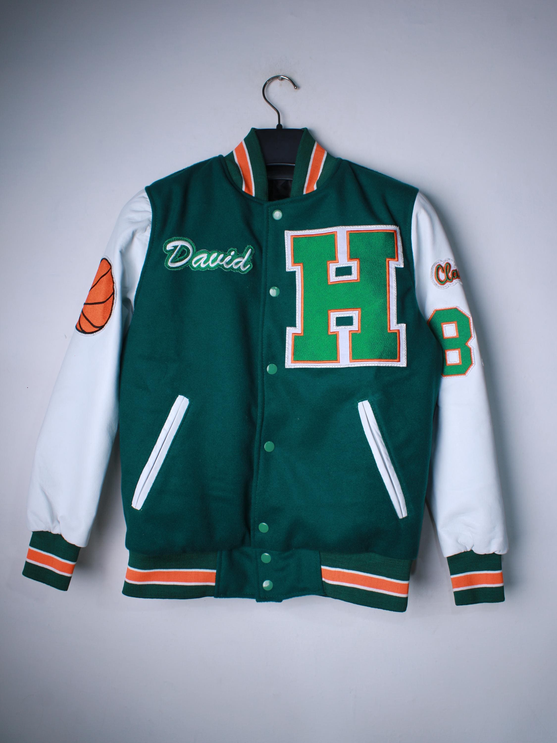 Hawkins High School Letterman Jacket, Baseball Varsity Jacket