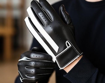Hand Sewn Nappa Leather Driving Gloves – Italian Style
