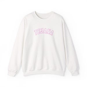 Tejana Sweater, Tejana Crewneck, Mexicana Sweatshirt, Selena, como la flor, selena quintanilla shirt, bidi bidi bom bom, queen of cumbia,