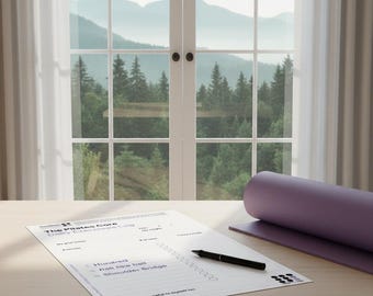 Pilates Daily Log: Mindful Movement Tracker (Printable)