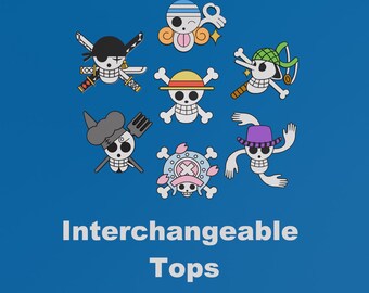 Tapas intercambiables para soportes de auriculares y mandos.