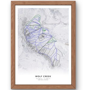 Poster Wolf Creek alpineskiën US