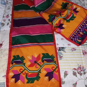 Vintage Giorgio di Sant'Angelo ethic scarf, bold geometric shapes, bold colors