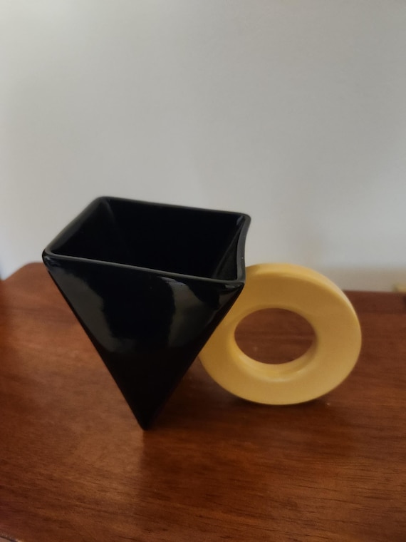 Postmodern Memphis Group Langer Feltman geometric coffee Mug-SALE