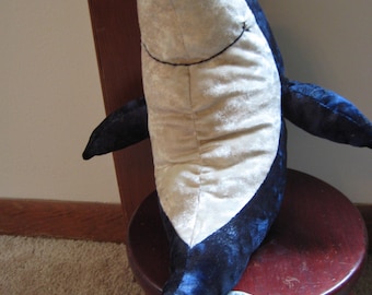 Retired Jelly Cat Great White Shark-Smiley, excellent condition.