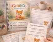 Gefühle verstehen Kindergarten PDF – Materialmappe Kita (3–6) | Emotionsarbeit, Morgenkreis, Spiele & Impulse