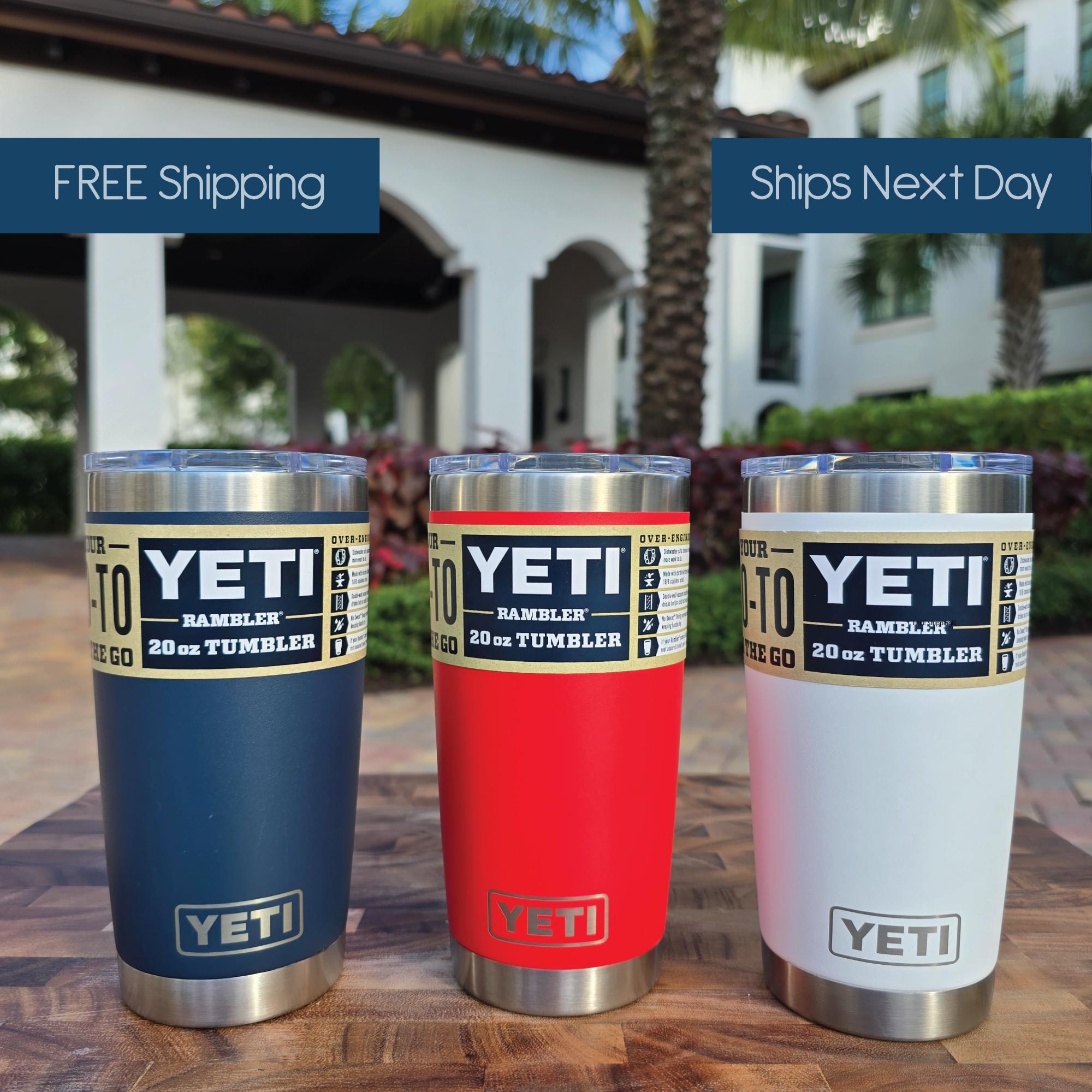 YETI イエティ　マグカップ2カラー【中古品】　ノベルティ缶ステッカー YETI イエティ マグカップ2カラー【中古品】 ノベルティ缶