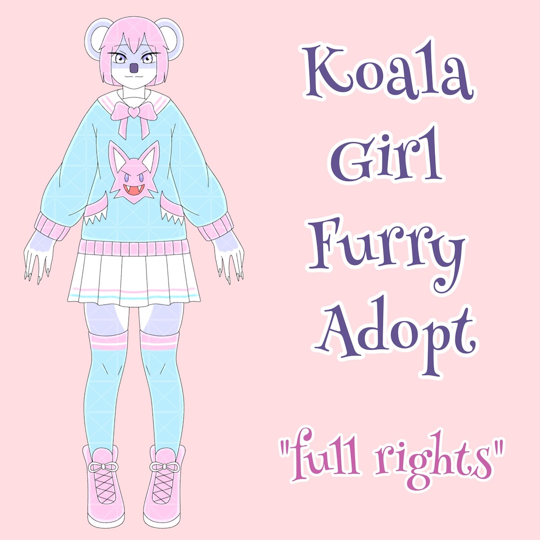 cutecore-furry-koala-girl-adoptable-anthro-character-adopt-pastel