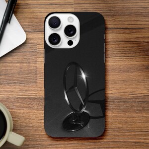Funda para iPhone Mercedes AMG: funda exclusiva para teléfono móvil de deportes de motor | Diseño delgado y protección para iPhone X – 16 Pro Max