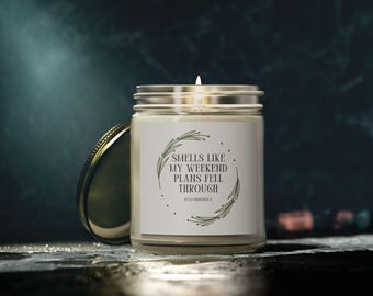 Vela perfumada engraçada, - Presente de relaxamento, decoração para casa, noite de spa, autocuidado, presente de inauguração de casa