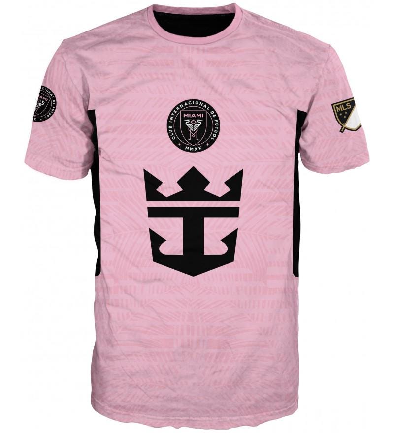 T-shirt Inter Miami/Calcio personalizzato/T-shirt da calcio