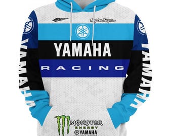 Yamaha Hoodie/Custom Motorcycle Hoodie/Personalized Biker Sweatshirt for Riders/Motorcycle Gear/Streetwear Apparel