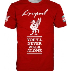 Liverpool T-Shirt/Custom Soccer/Personalized Football T-Shirt for Players and Fans/Game Day Wear/European Football