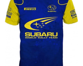 Camiseta Subaru e manga longa/camiseta personalizada para entusiastas de carros/camiseta automotiva personalizada para fãs de carros/vestuário de cultura automotiva/roupa de rua