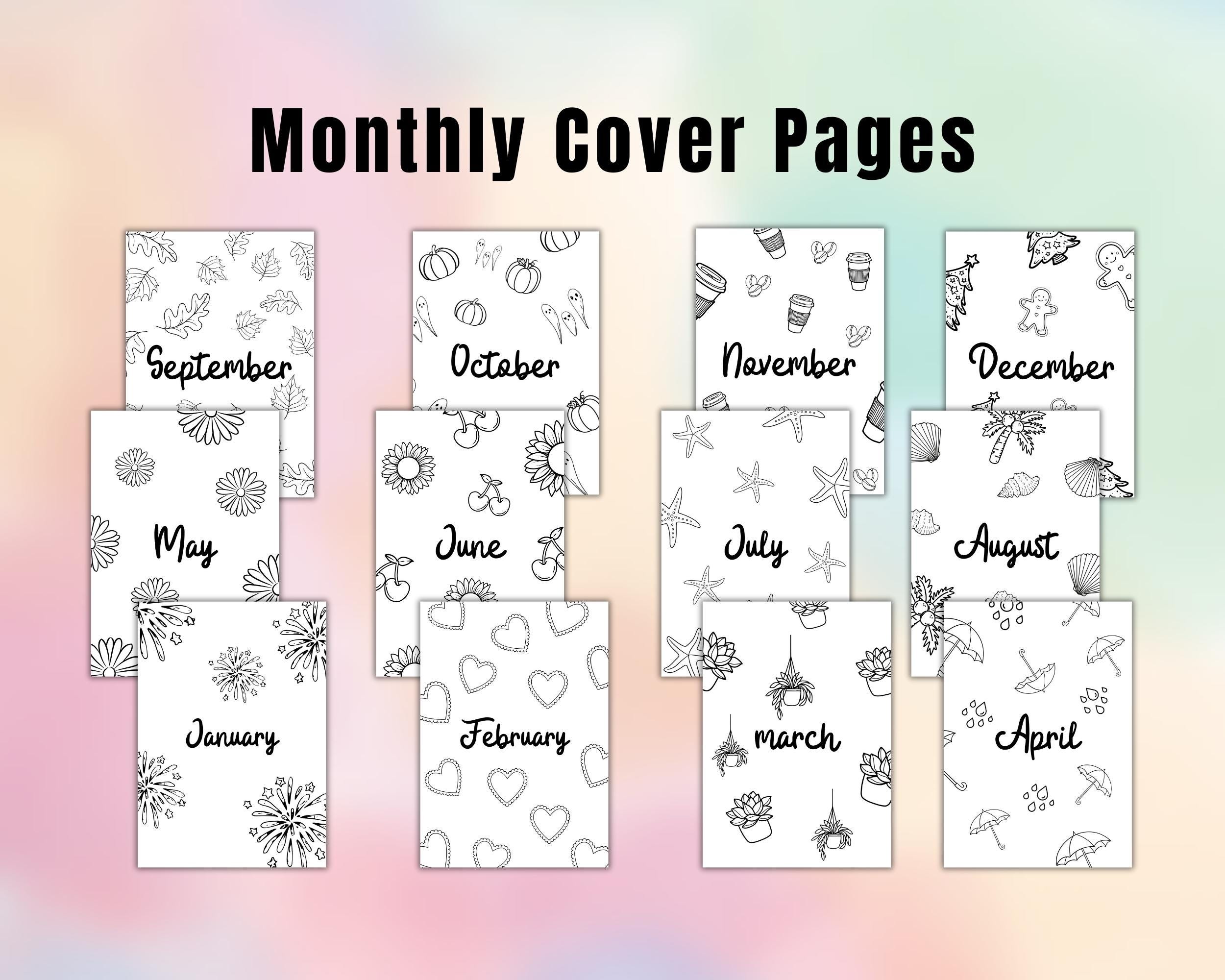 2025 Bullet Journal Bundle | Printable Journal Pages | Digital Planner ...