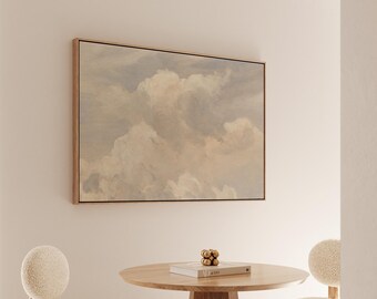 Pale Cloud Study | Wall Art Print | G0386
