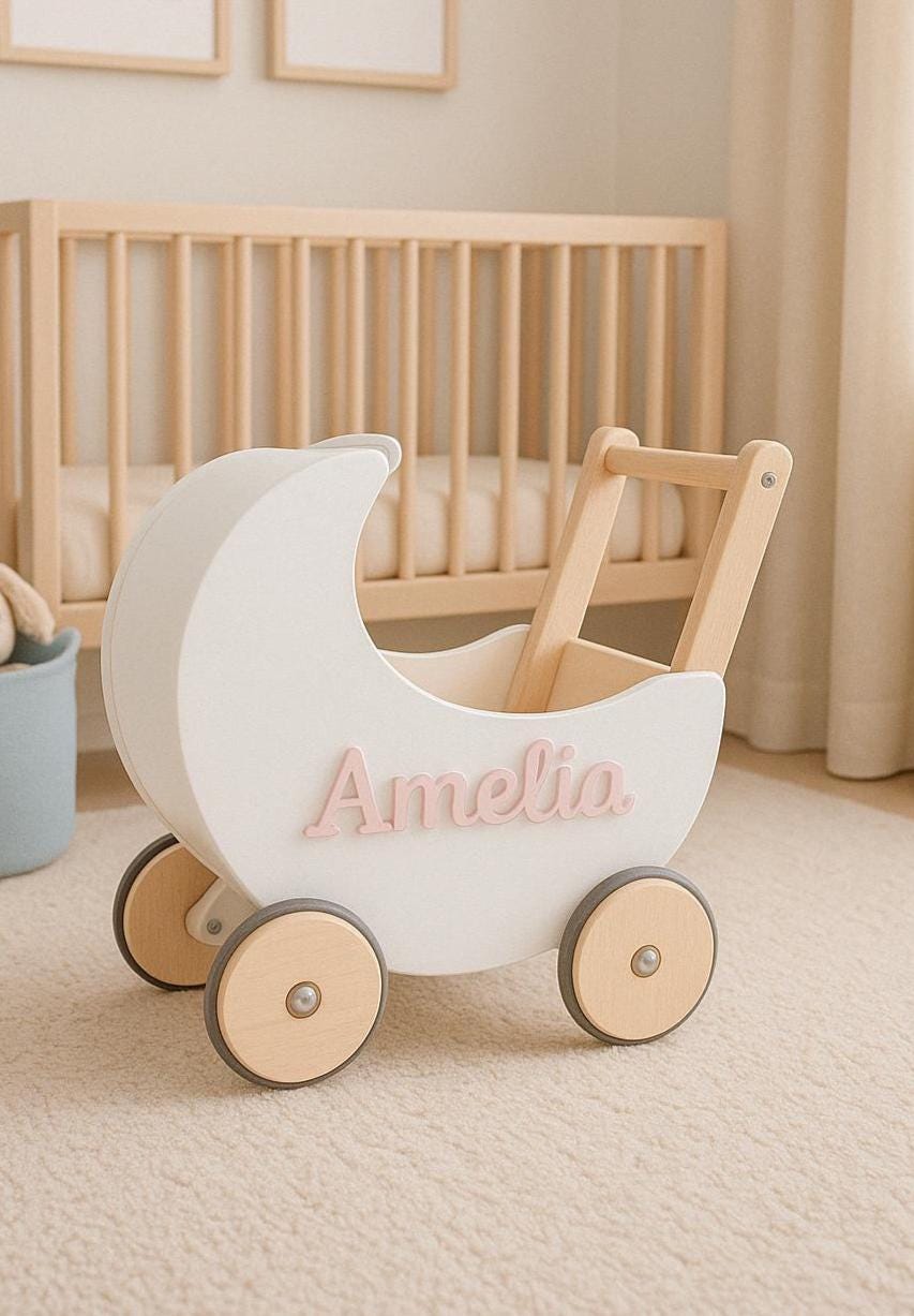 Buy Wooden Baby Carriage Online In India India