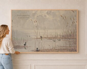 Ducks among the Reeds | You Need Only Be Still | Scripture Wall Art | G0355