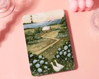 Custom Rural Scenery New Kindle Case w Strap For Kindle 12th,Paperwhite 12th/2024 11th(6.8")10th(6"),Kindle Colorsoft,Kindle 8/10/11 Gen