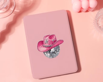 Custom Cowgirl Party with Strap For Kindle 12th,Paperwhite 12th/2024 11th(6.8") 10th(6") 7,Kindle Colorsoft/11/10 Gen,Kobo Clara/Libra case