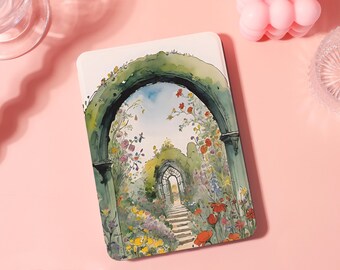 Custom Fresh Garden with Strap For Kindle 12th,Paperwhite 12th/2024 11th(6.8") 10th(6") 7,Kindle Colorsoft/11/10 Gen,Kobo Clara/Libra case
