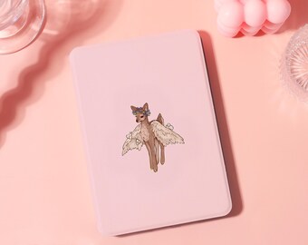 Custom Reindeer Spirit w Strap For Kindle 12th,Paperwhite 12th/2024 11th(6.8") 10th(6") 7,Kindle Colorsoft/11/10 Gen,Kobo Clara/Libra case