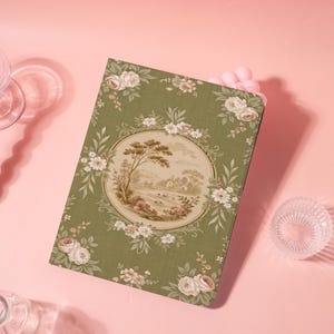 Custom Retro Floral New iPad Case with pen slot for iPad Pro 13&quot;11&quot; iPad A16 11&quot; 10 10.9&quot; 7/8/9 10.2&quot; iPad Air 6/7 2025,Mini 7/6/5/4 8.3&quot;