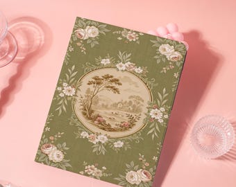 Custom Retro Floral New iPad Case with pen slot for iPad Pro 13"11" 2025 iPad A16 11" 10 10.9" 7/8/9 10.2" iPad Air 6/7 2025,Mini 7/6 8.3"