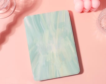 Graceful Marbled Texture New Kindle Case w Strap For Kindle 12th,Paperwhite 12th/2024 11th(6.8")10th(6"),Kindle Colorsoft,Kindle 8/10/11Gen