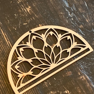 Makramee Mandala Blank Zubehör Rahmen 2 Styles
