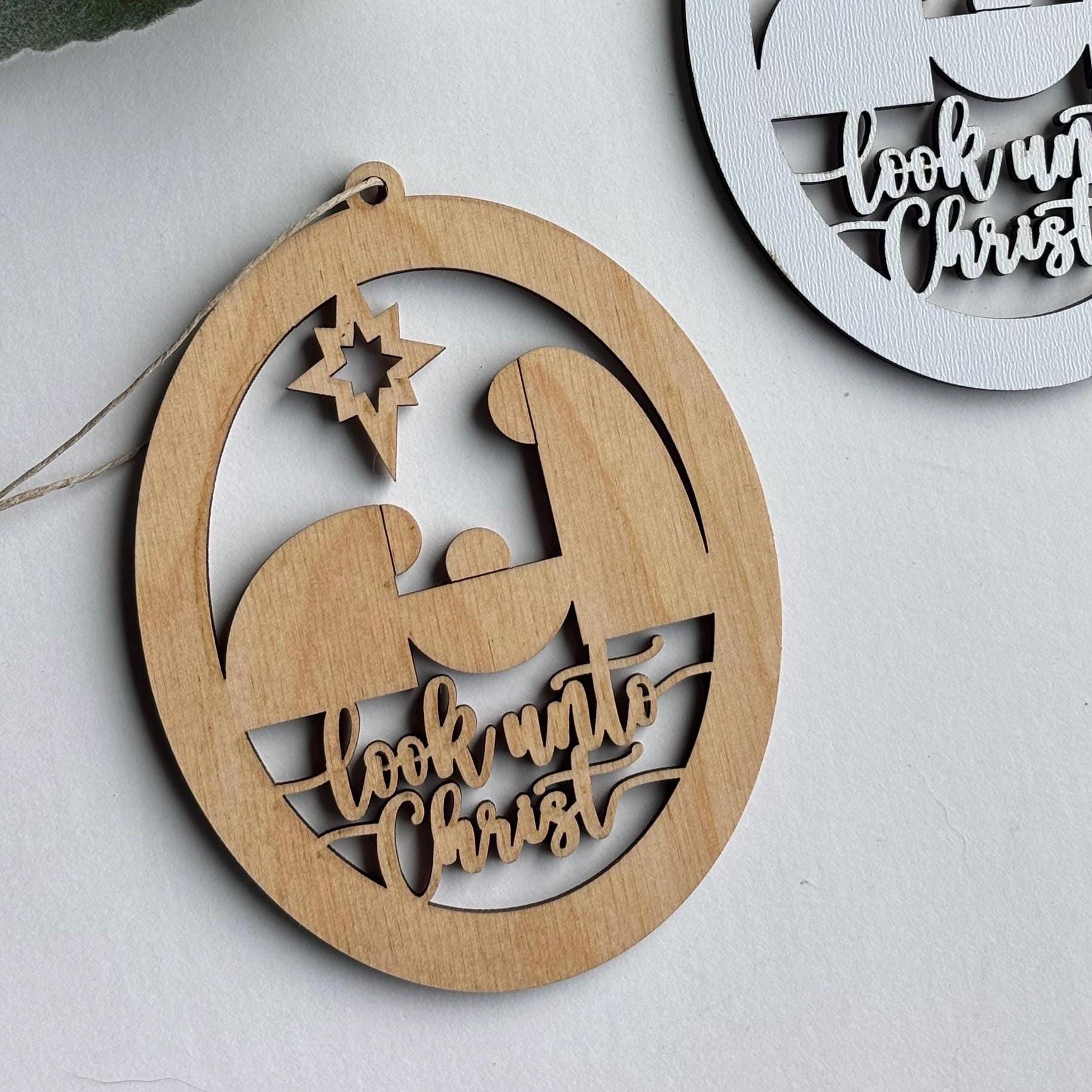 Temples De Lunettes Décor C En Bois - Version Ancien Symbole - Blanc - Neuf Avec étiquettes