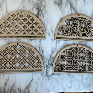 Macrame Mandala Waves Lotus Ge0metric Blank Findings Frames 5 Styles