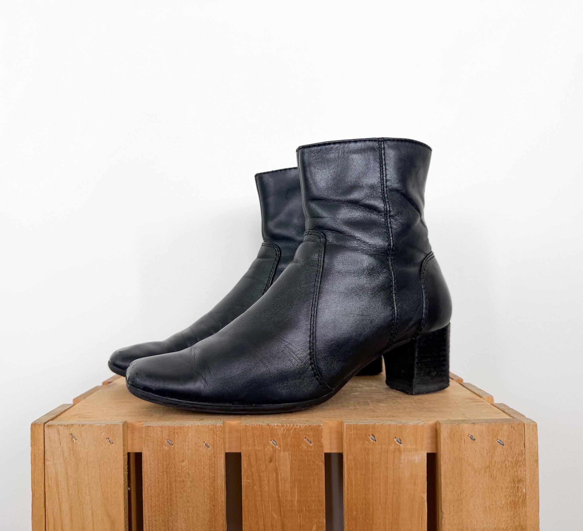 Y2k 2000s Boots - Etsy
