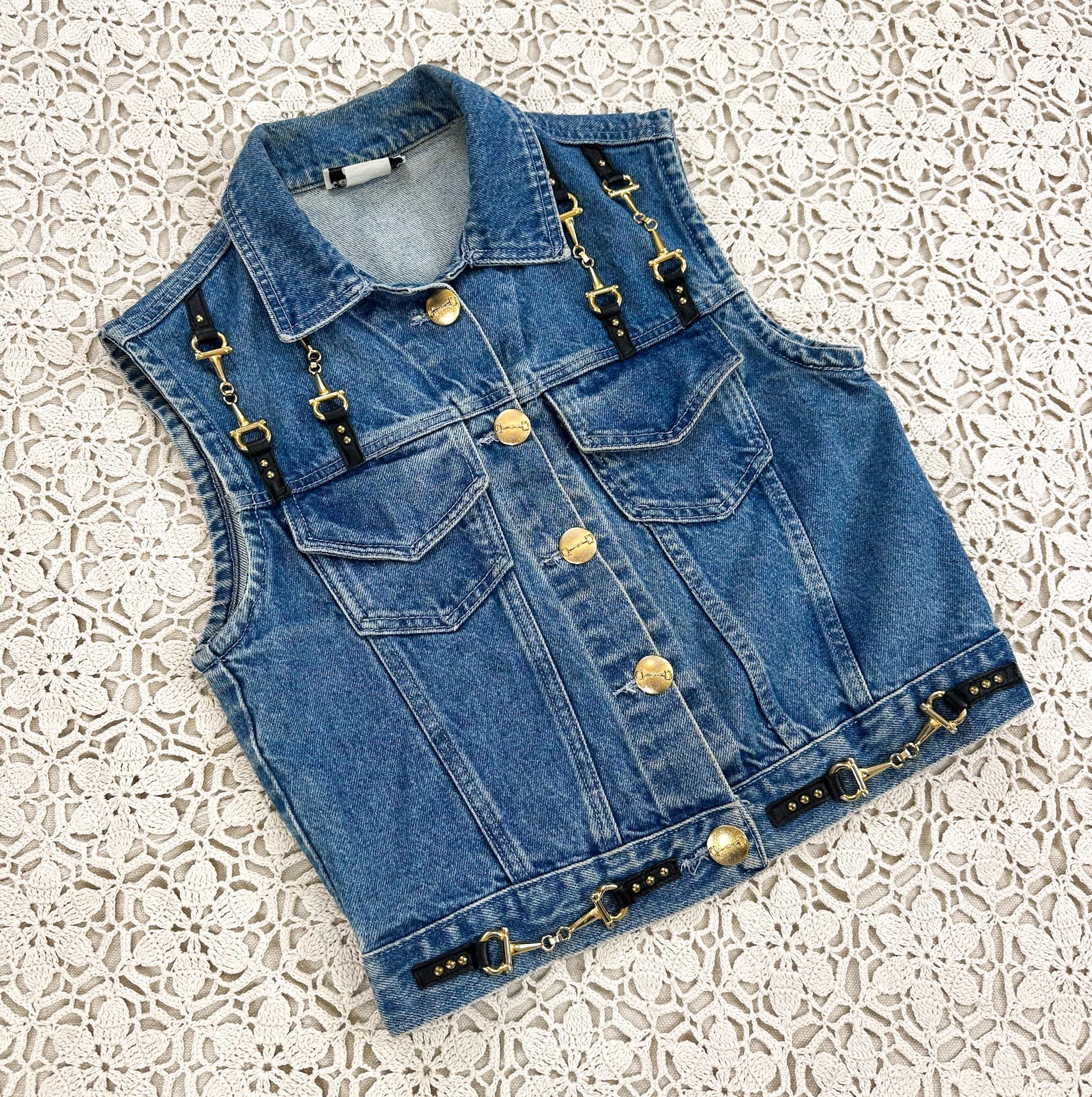 Short Sleeve Amazon Denim Jacket Ladies Womens Jean Jacket