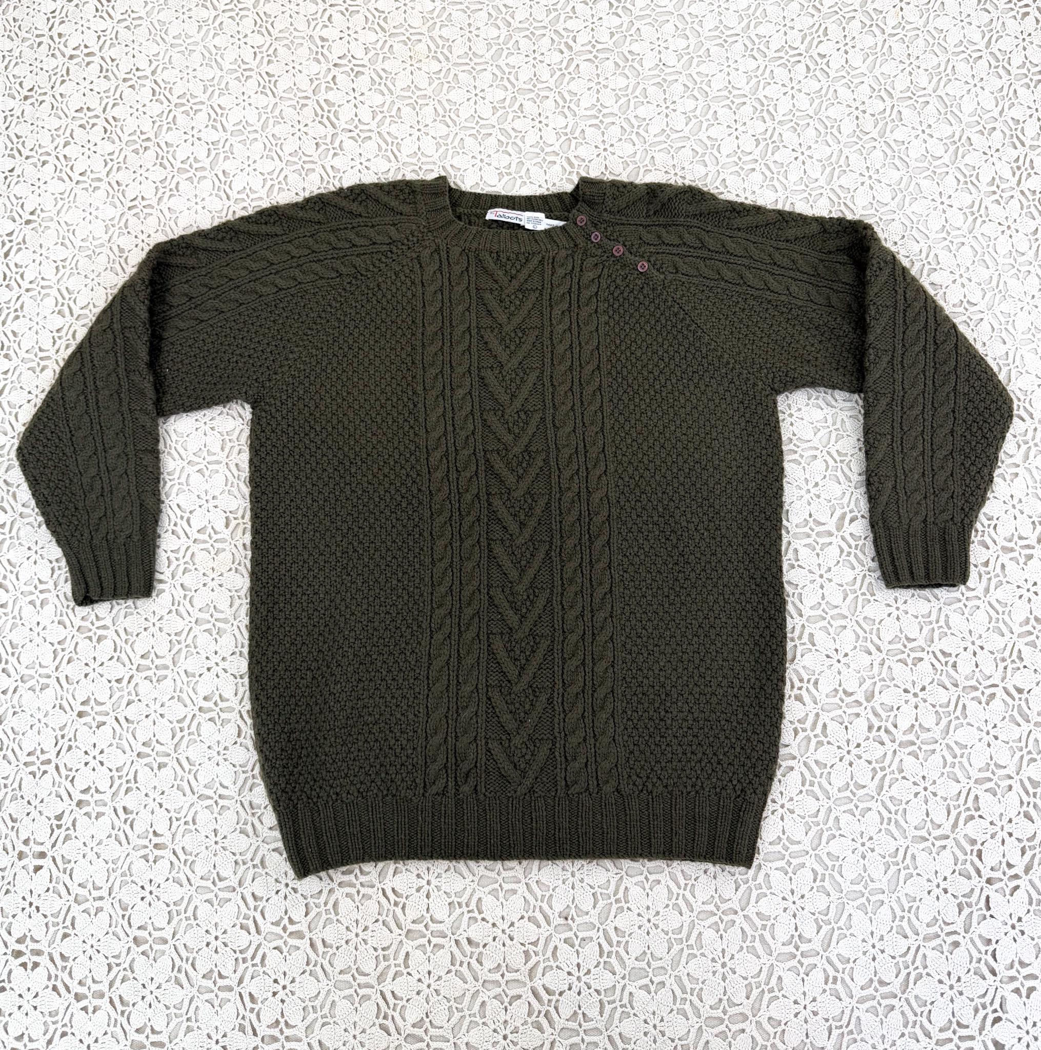 Army Green Cardigan - Etsy