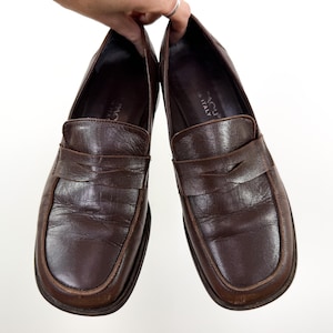 Womens Square Toe Loafers - Etsy
