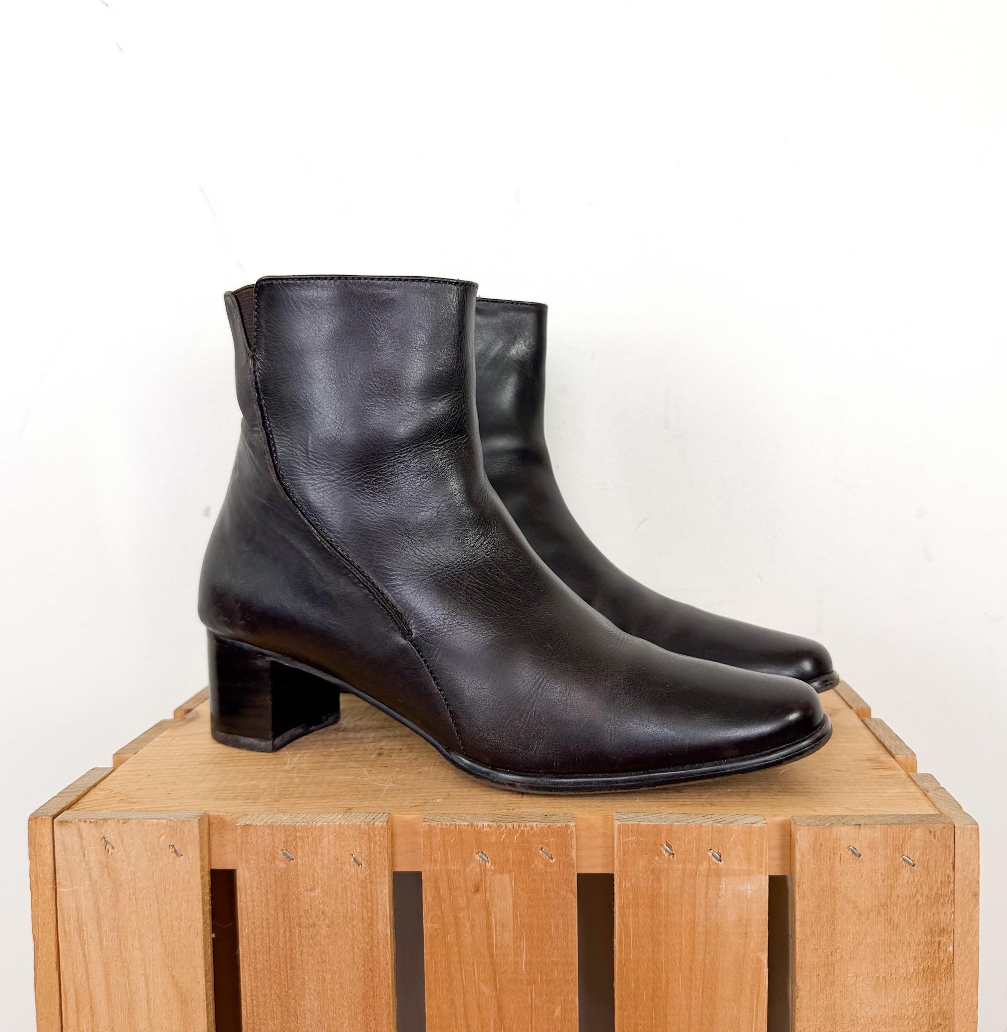 90s Grunge Boots - Etsy