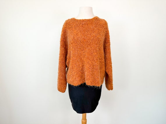 Loop knit deals pullover