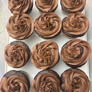 German Chocolate Cupcakes