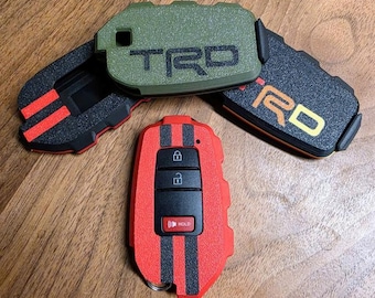 Toyota Compatible SLIM Key Fob Case, Rugged, Easy Install, 3D Printed (check images for fob compatibility!)