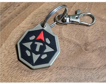 Toyota Trail Hunter Badge Keychain