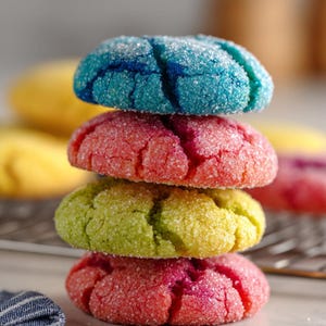 Jello Sugar Cookies Recipe – Soft, Chewy & Colorful Treats | Printable Recipe PDF | Instant Digital Download