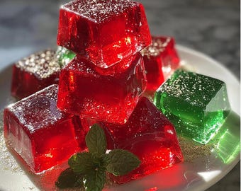 Bariatric Gelatin Cubes Recipe PDF Healthy Sugar Free Dessert Low Calorie Snack Easy 3 Ingredient Diet Treat