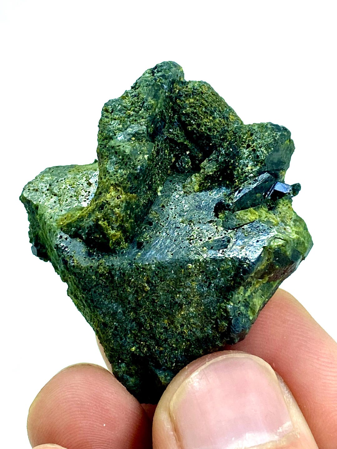 72:gram Beautiful Natural Top Quality Unique Shape Green Color Crystal ...